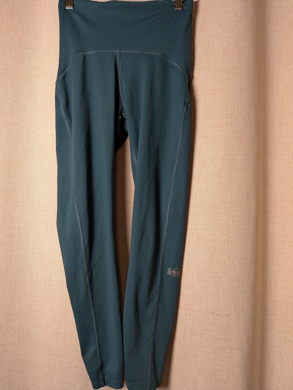 REI Women's Small Green High Rise Pocket Active Leggings